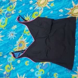 JAG Black Tankini with underwire bra 36D